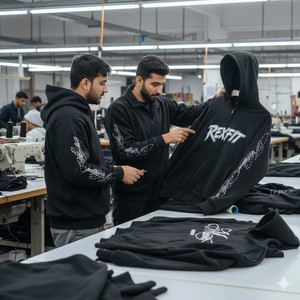 Nouveauté 2026 – Sweats à capuche unisexes avec logo sérigraphié, vente en gros, streetwear, molleton épais 100 % coton, sweats à capuche zippés - Product Image 3