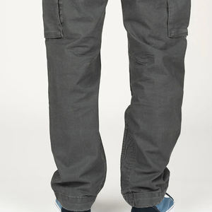 Pantalones Cargo Casuales para Hombre, de Algodón, con Cierre, Lavados, Acampanados, Precio al por Mayor, OEM, Transpirables, Precio Económico - Product Image 4