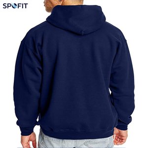 Sweat à capuche unisexe surdimensionné épais en polaire lourde, doublure unie polyester/coton, respirant, écologique, personnalisable, vierge, brodé - Product Image 5