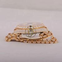 Reloj Briva de Lujo de Cuarzo y Acero Inoxidable, Ecológico, con Indicador de Día/ Fecha, Resistente al Agua 10 Bar, Bisel Ornamentado, Números Romanos Brillantes