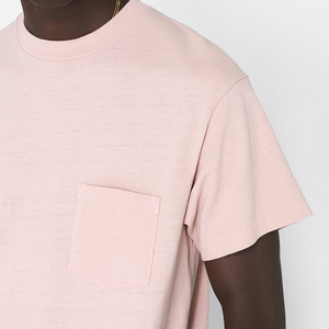 Camiseta de Algodón 100% de Alta Calidad para Hombre, Venta al por Mayor, con Logotipo Personalizado, Manga Corta, Estilo Casual Vintage, Transpirable y de Secado Rápido - Product Image 2