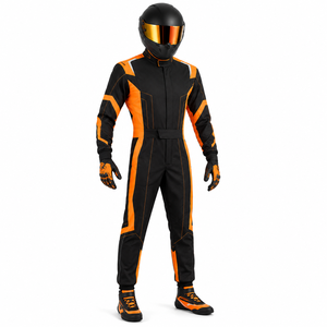 Traje de Carreras de Karting Ignífugo de Doble Capa Hecho a Medida Directo de Fábrica, Ropa Deportiva de Moto de Alta Calidad para Adultos - Product Image 4