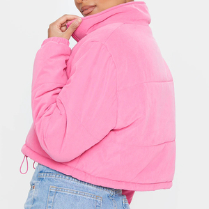 Fashionable High Quality Regular Fit Women <b>Puffer</b> <b>Jackets</b> with Embroidery Breathable Hooded Winter Design - Product Image 5