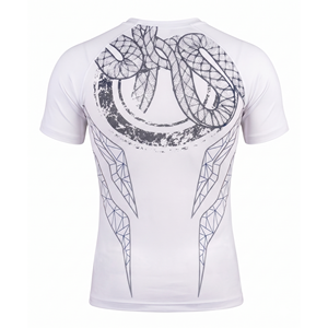 เสื้อแรชการ์ดแขนสั้นสำหรับผู้ชาย ยี่ห้อ Askar Wear ลายพิมพ์แบบ Sublimation แห้งเร็ว ผลิตจากโพลีเอสเตอร์ เหมาะสำหรับออกกำลังกาย ไซส์ผู้ใหญ่ - Product Image 3
