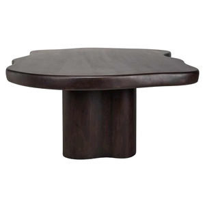 Table à manger en bois irrégulière moderne avec design stable pour l'ameublement de la maison - Product Image 2