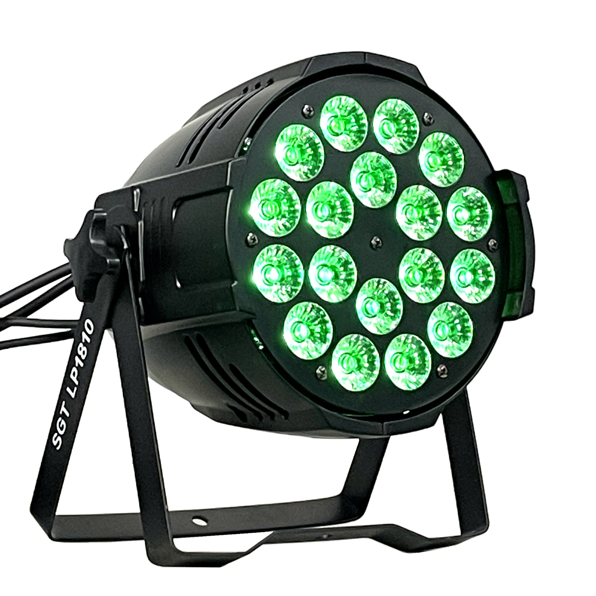 Preço de fábrica Alumínio 10w 18 Leds Pars Dmx512 Party Club Stage Light Led Par