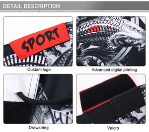 Shorts MMA en polyester extensible de haute qualité pour hommes, personnalisés, arts martiaux mixtes, entraînement en salle de sport, séchage rapide, sublimation - Product Image 6