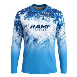 Camisas de Pesca con Capucha para Hombre, Protección UPF 50, 100% Poliéster, Secado Rápido y Resistentes a Bacterias, Tallas Grandes, Listas para Enviar - Product Image 1