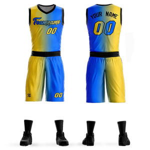 Conjunto de Camiseta de Baloncesto para Hombre, Ropa Deportiva, Impresión Personalizada con Nombre y Número, Talla Grande, Impresión por Sublimación - Product Image 5