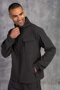 Men’s Premium Hooded Windbreaker Set Lightweight Zip Up <b>Hoodie</b> With Matching Short <b>Running</b> Hiking And Outdoor Men Sportswear Set - Product Image 4