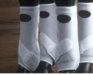 At sinek koruma bacak koruması s örgü at sinek botları dört Fly çizmeler bacak koruması için at binme yarış - Product Image 3