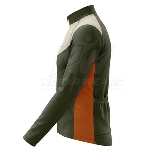 Chaqueta Ligera de Alto Rendimiento para Ciclismo con Acabado Resistente al Viento, Paneles Transpirables, Cierre Completo con Cremallera y Diseño Moderno - Product Image 3