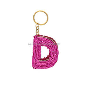 Baby Girls Headbands Accessories Assorted Beaded Lips Eye Heart Horseshoe Handmade Embroidery Seed Bead Bag Charm Fashion Bulk - Product Image 2