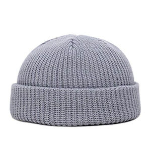 Gorro de Punto 100% Algodón para Hombre y Mujer, Diseño Sólido, Estilo Casual - Product Image 6