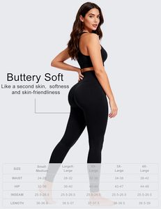 Pantalones de yoga para mujer, leggings de cintura alta, con efecto fruncido en el trasero, para gimnasio, entrenamiento, fitness, antideslizantes, elásticos, ropa deportiva OEM ODM - Product Image 3