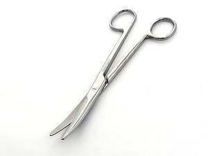 กรรไกรผ่าตัดแบบตรงคุณภาพสูง กรรไกรผ่าตัดแบบโค้ง ใช้แรงมือ ผลิตจากสแตนเลส - Product Image 4