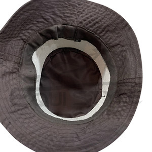Sombreros de Pescador Ligeros de Algodón Sólido con Corona Plana y Ojales Metálicos, Unisex, para Uso en Exteriores de Verano, Talla Adulto, Sombrero Casual para el Sol - Product Image 4