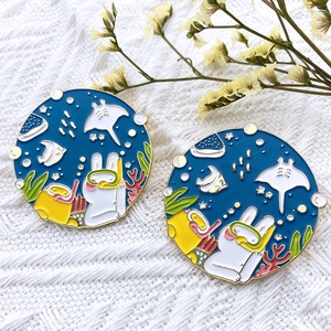 Épinglette en métal animal, Marktex - Product Image 3