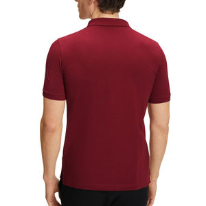 Polos de hombre de talla grande personalizados de alta calidad, con logotipo bordado personalizado, de color sólido y tela transpirable. - Product Image 2