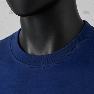 Camiseta Extra Grande para Hombre de Alta Calidad, 100% Algodón, 220/230GSM, Transpirable, Sólida, con Logotipo Personalizado, Impresión Digital 3D, Tallas Grandes - Product Image 5