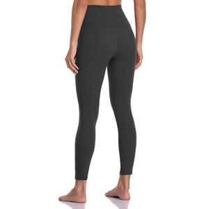 Leggings Deportivos de Cintura Alta para Mujer, con Bolsillos, Diseño de Parches, Pantalones de Yoga, Efecto Push-Up, para Entrenamiento, Fitness y Deportes - Product Image 2