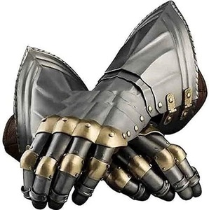 Guantes de Armadura Metálicos Medievales Decorativos Hechos a Mano por Fabricante OEM, para Cosplay, Disfraces de Halloween y Escenario - Product Image 1