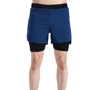 Pantalones Cortos de Baloncesto Personalizados para Hombre, de Doble Capa de Malla, para Gimnasio, Entrenamiento, Running, Fitness, con Forro de Compresión - Product Image 2