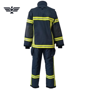Combinaison de travail ignifuge unisexe, confortable, en coton réfléchissant, équipement de protection - Product Image 6
