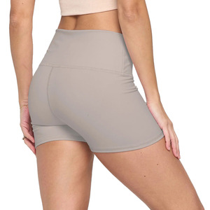 Women's Fitness Yoga Gym 2026 New Design Summer Pants Sports Shorts Polyester/Cotton Quick Dry Workout Waistband Skinny Yoga - Product Image 1