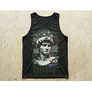 Camisetas sin Mangas para Hombre en Oferta, Ropa de Gimnasio de Alta Calidad, Colores y Logotipo Personalizables, Estilo Vintage, Cuello Redondo, Poliéster/Spandex, Transpirable, Secado Rápido - Product Image 1