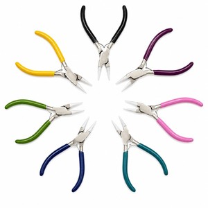 Round Nylon <b>Nose</b> Jaws Pliers Non Marring Jewelry Making Tool ZetomedPro - Product Image 4