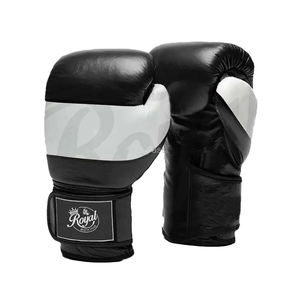 Gants de MMA professionnels pour adultes 10oz et 14oz en cuir à doigts entiers avec couleur et taille personnalisées pour l'entraînement - Product Image 1