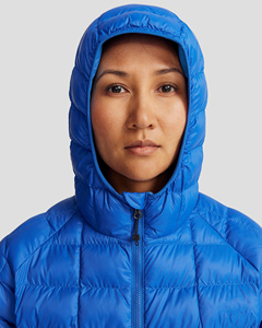 Chaqueta de invierno acolchada premium para mujer, ropa informal personalizada para exteriores, a prueba de viento, con cierre de cremallera y bolsillos laterales, abrigo para mujer - Product Image 4