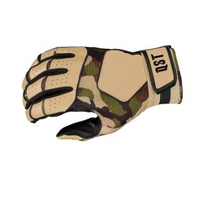 Guantes de béisbol y softball de cuero transpirable personalizables de alta calidad antideslizantes con súper agarre para adultos - Product Image 5