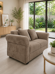 Emerald Sofa Contemporary 321 <b>Seat</b> Orchid Taupe Sofa Set Wood Frame High-Density <b>Foam</b> Living Room Hotel Apartment Villa Custom - Product Image 3