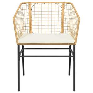 Conjunto de Muebles de Jardín de 5 Piezas en Ratán Sintético Marrón para Patio - Product Image 6