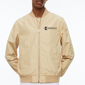 Veste d'hiver pour homme imperméable 100% polyester, vente en gros, nouveau design, logo personnalisé, veste bomber pour homme - Product Image 1
