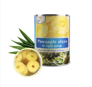 Tasty Vietnam Manufacturer Supply Best Price Best Selling Canned <b>Pineapple</b> Slices In <b>Light</b> Syrup - Product Image 1