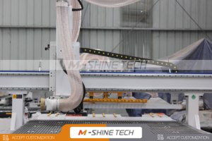 Machine <span class=keywords><strong>de</strong></span> nesting CNC 4 axes 2130 2100x3000mm, routeur CNC ATC économique pour le traitement du bois, des portes, des armoires et des meubles - Product Image 2