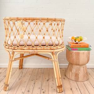 Cuna de bebé de ratán natural, cuna de madera ecológica, muebles para bebés, cuna de mimbre para niños pequeños, moisés. - Product Image 6