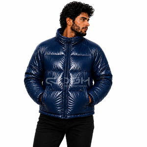 Cosh International Wholesale Unisex Winter Puffer Jacket Thick Warm Cotton <b>Padded</b> <b>Coat</b> Breathable Bubble Jacket Outerwear - Product Image 4