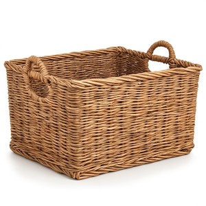 Stylish Decorative Seagrass <b>Basket</b> for Kitchen and <b>Bathroom</b> Organization Natural Material & Durable Design - Product Image 3