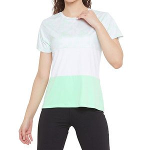 T-shirts imprimés pour femmes de qualité supérieure, écologiques, à manches courtes, 100% coton, coupe ajustée - Product Image 1