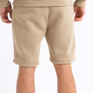 Ensemble sweat à capuche zippé 1/4 et short assorti de haute qualité pour homme – Survêtement décontracté en molleton de coton imprimé coucher de soleil pour la plage - Product Image 5