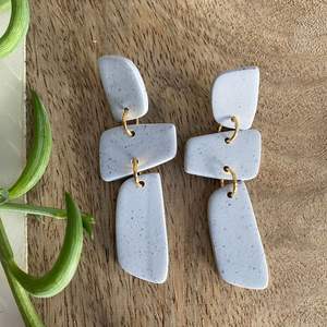 Luxury Handmade <b>Resin</b> <b>Earrings</b> Premium Quality Material Elegant Party Fashion Accessories Crystal Style Lightweight Comfortable - Product Image 1