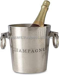 Wholesale Customized <b>Gold</b> Stainless Steel Classic Metal Round <b>Ice</b> <b>Bucket</b> Lid 3L Capacity Eco-Friendly Camping Beverage Container - Product Image 4