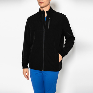 Chaquetas de Trabajo Personalizadas de Moda para Hombre y Mujer, Uniformes Médicos Cómodos, Transpirables y de Secado Rápido, Tela de Lana Peinada para Hospital - Product Image 4