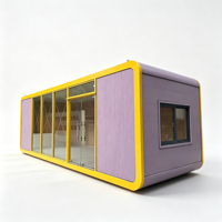 Fabricant de Cabines Préfabriquées Apple en Chine, Cabine Apple de 20 pieds, Structure Modulaire en Acier, Conception Isolée pour Utilisation en Habitation ou Bureau