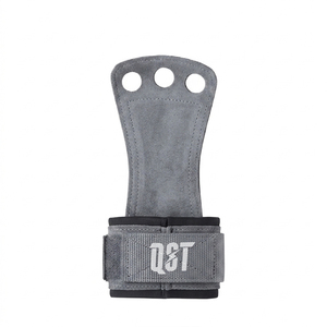 Wholesale Wrist Support Lifting Grips Non-Slip Custom logo <b>Hand</b> Grips for Gym Workout Weightlifting Training OEM For Unisex - Product Image 4
