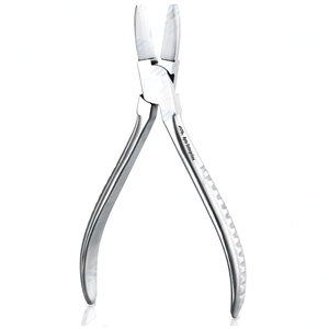 Alicates para montura de anteojos de mandíbula de nailon de nariz plana, herramienta óptica multiusos para ajustar brazos y marcos de anteojos, reparación de Anteojos - Product Image 1